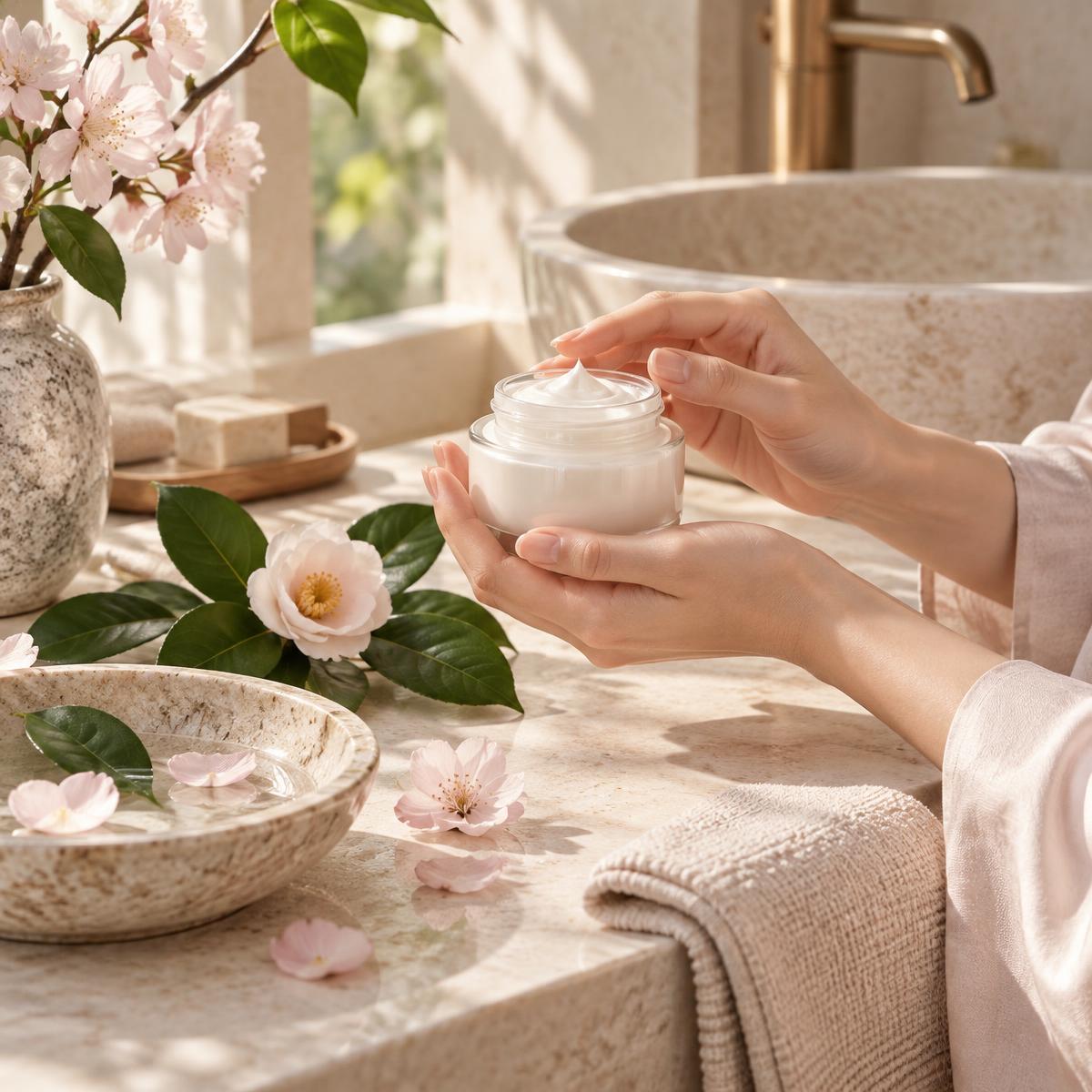 A gentle Korean skincare ritual